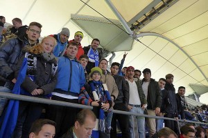 HSV Fußballspiel-Besuch